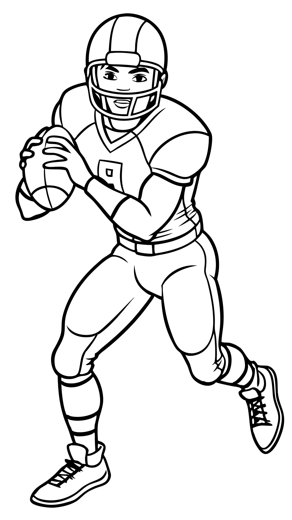 lamar jackson coloring pages